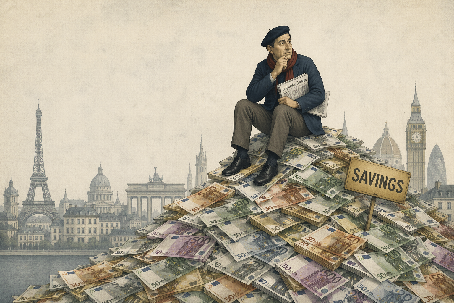 €12 Trillion sitting still – Europe’s money problem